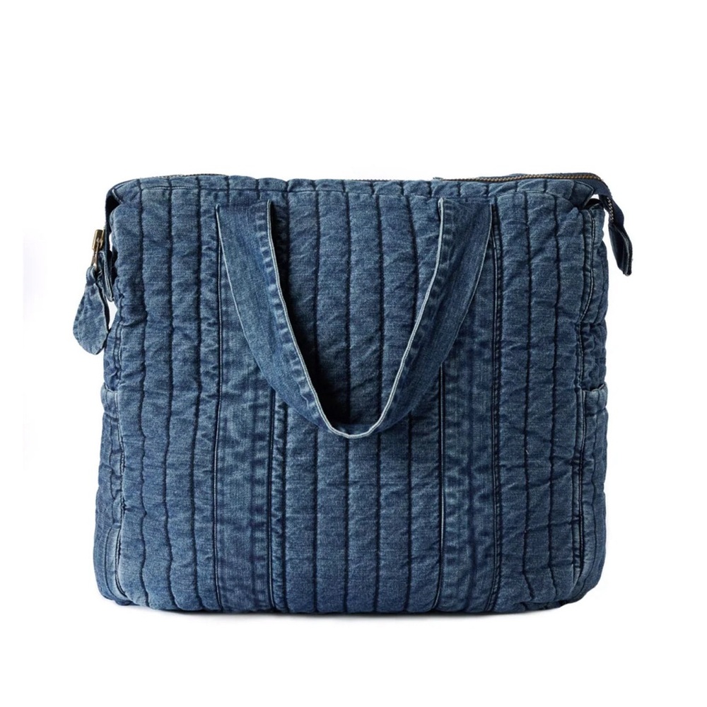 PEHR- Stylish Convertible Denim Diaper Bag